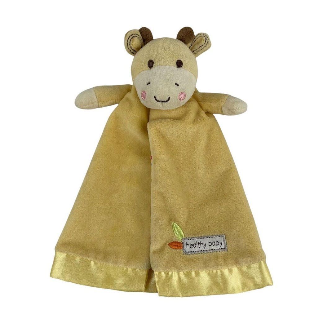 Healthy‎ Baby Giraffe Lovey Security Blanket Allergy Asthma Friendly